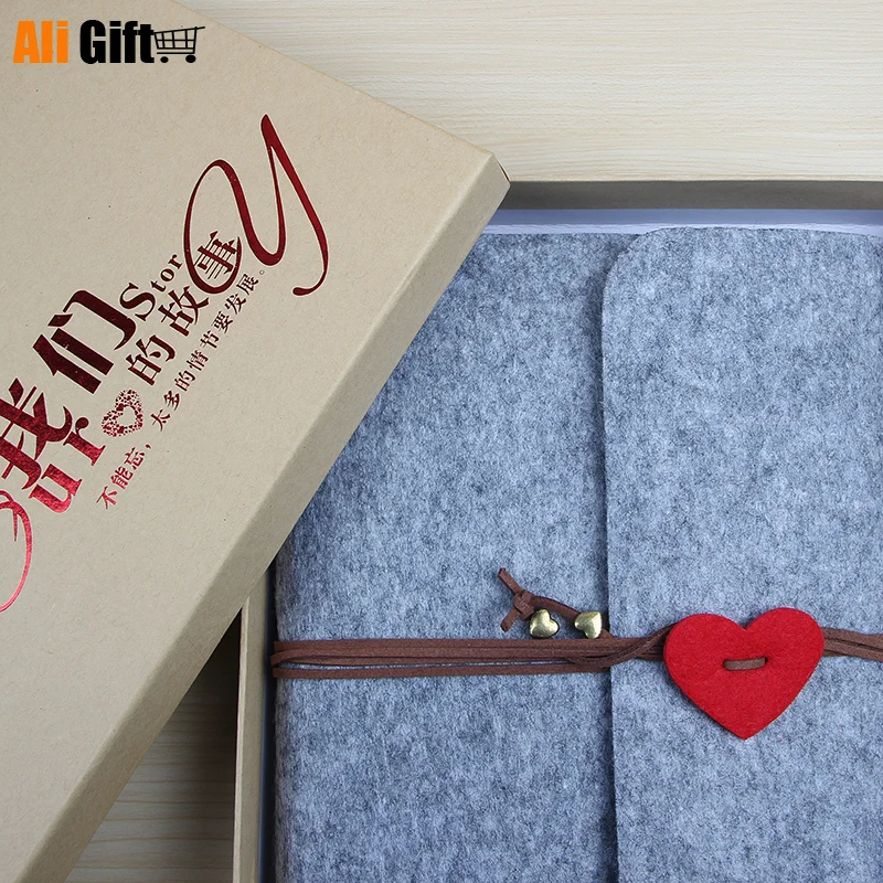 Новый фетровый чехол ручной работы из фетра трех размеров S M L винтажный