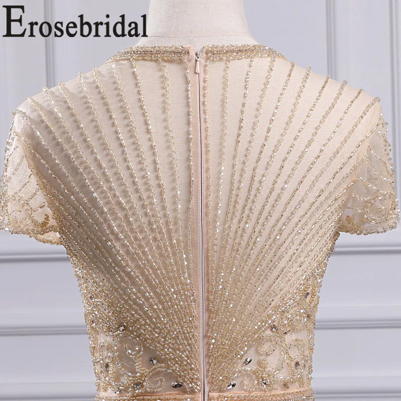 Erosebridal, короткий рукав, Русалка, вечернее платье с бюстгальтером, элегантное, на молнии, сзади, длинное, официальное, женское, вечернее платье, платье для вечеринки