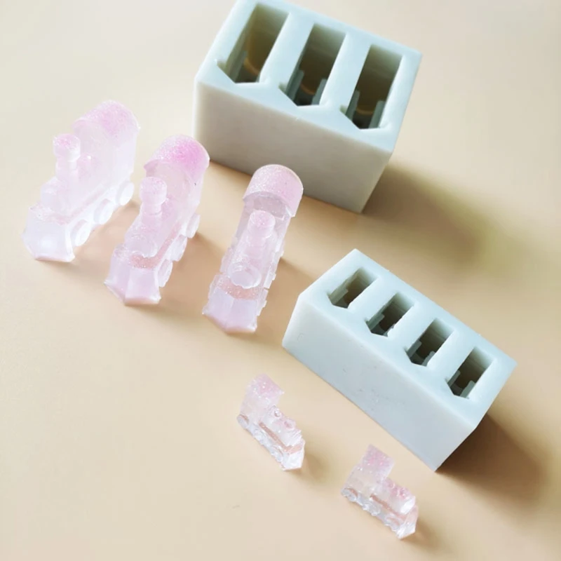 

Train Head Silicone Mold Fondant Cake Decorating Mould DIY Resin Crafts Mould