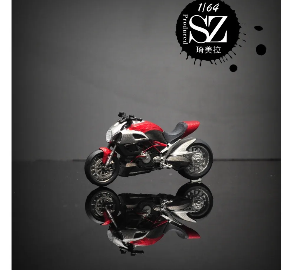 

1/64 motorcycle model scene layout decoration ornaments collection toys