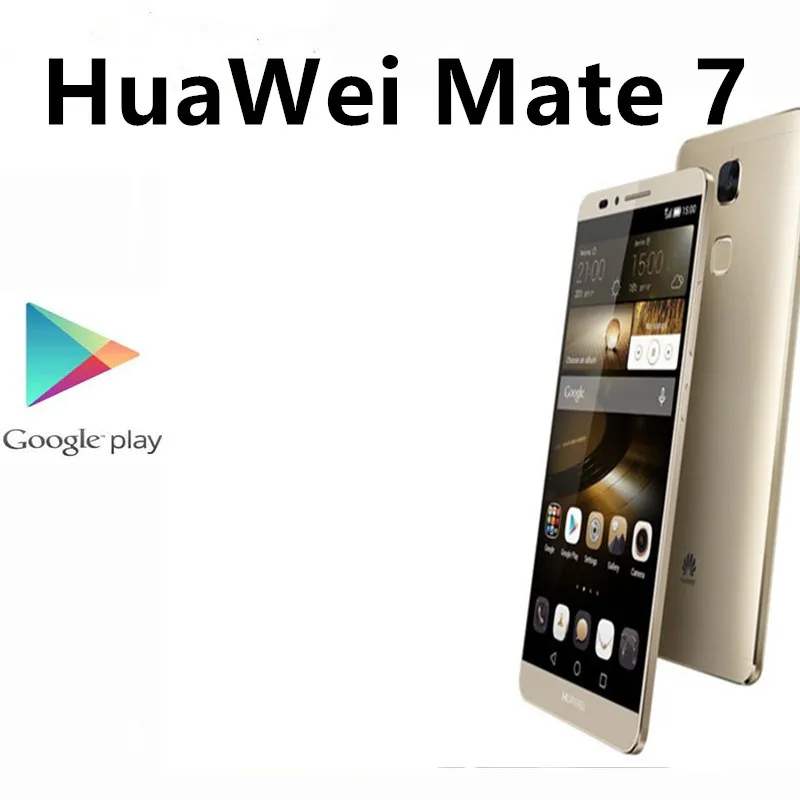 Быстрая доставка DHL HuaWei Mate 7 4 аппарат не привязан к оператору сотовой связи