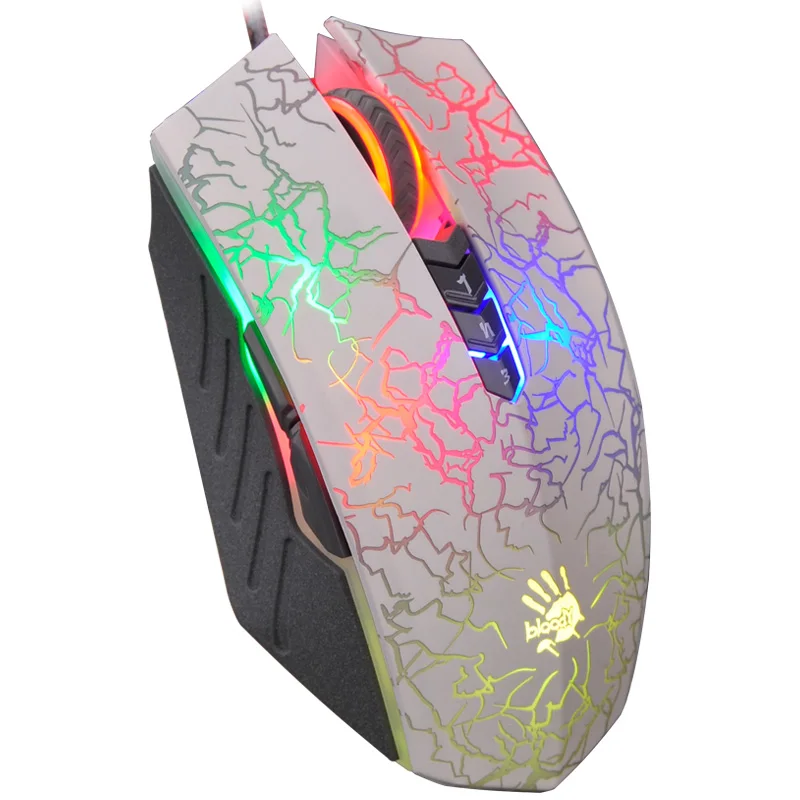 

Bloody Hands Ghost A60 Flame Hand Laser Gaming Mouse Light Micro Motion Lolcf E-Sports Backlight