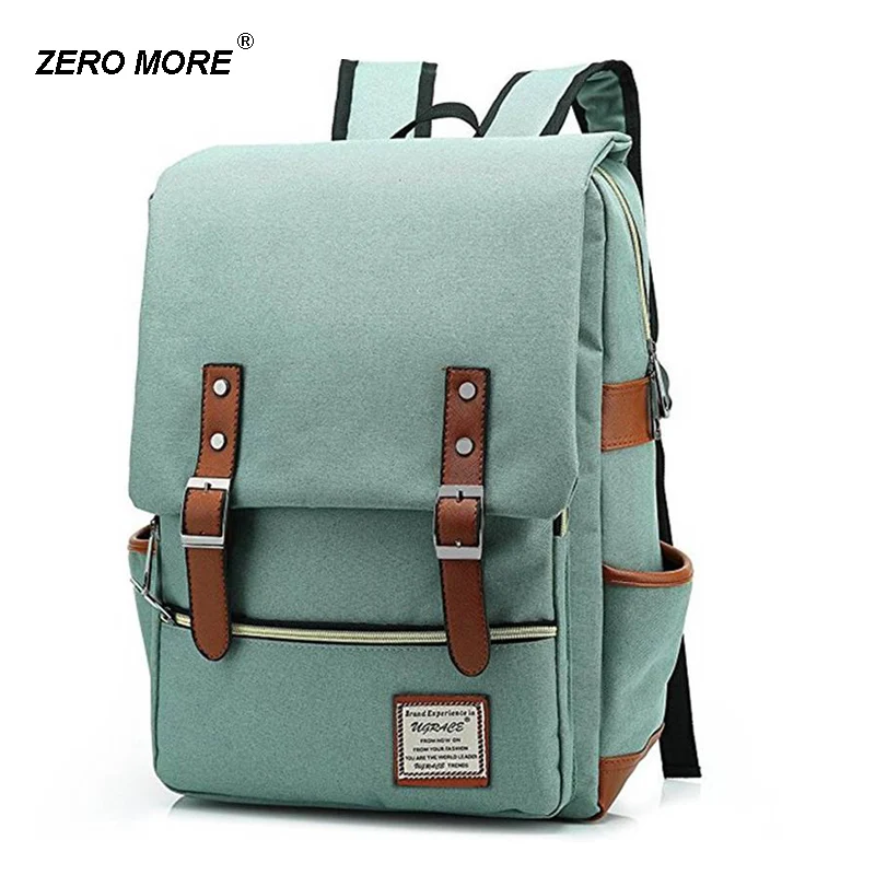 Школьный рюкзак студенческий для ноутбука в консервативном стиле путешествий