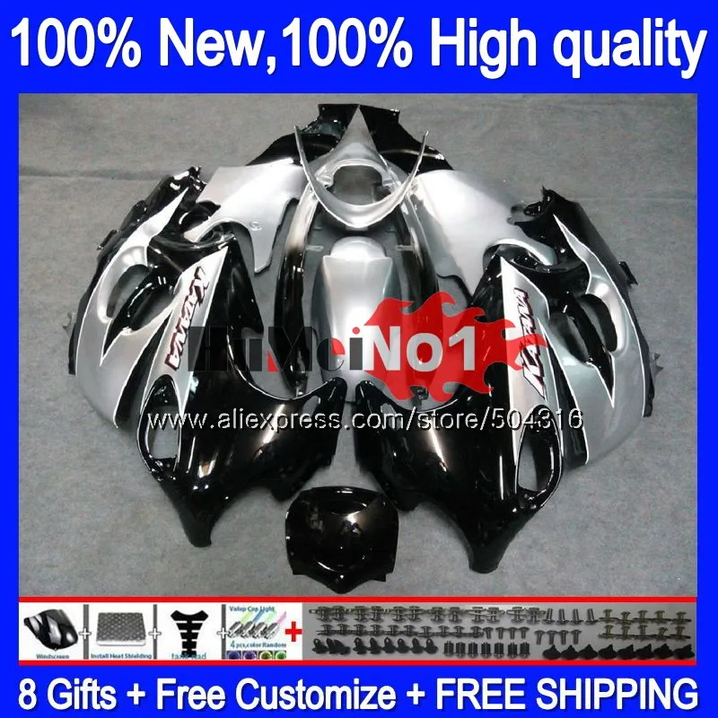 

Корпус для SUZUKI KATANA GSXF 750 600 GSXF750 12MC.13 серебристый черный GSX750F GSXF600 1998 1999 2000 2001 98 99 00 01 02 обтекатель