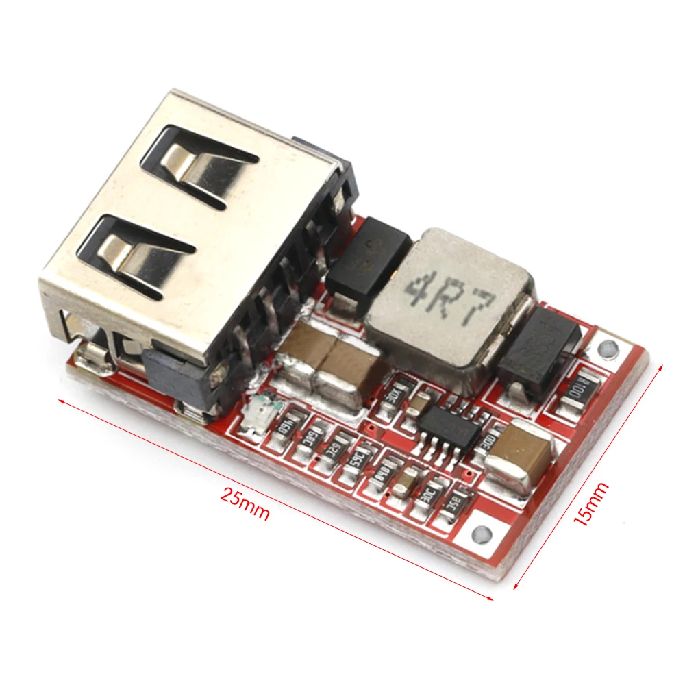 

1PCS 6-24V 12V/24V to 5V 3A DC Buck Step Down Converter Car USB Charger Module 12V 5V Power Supply Module