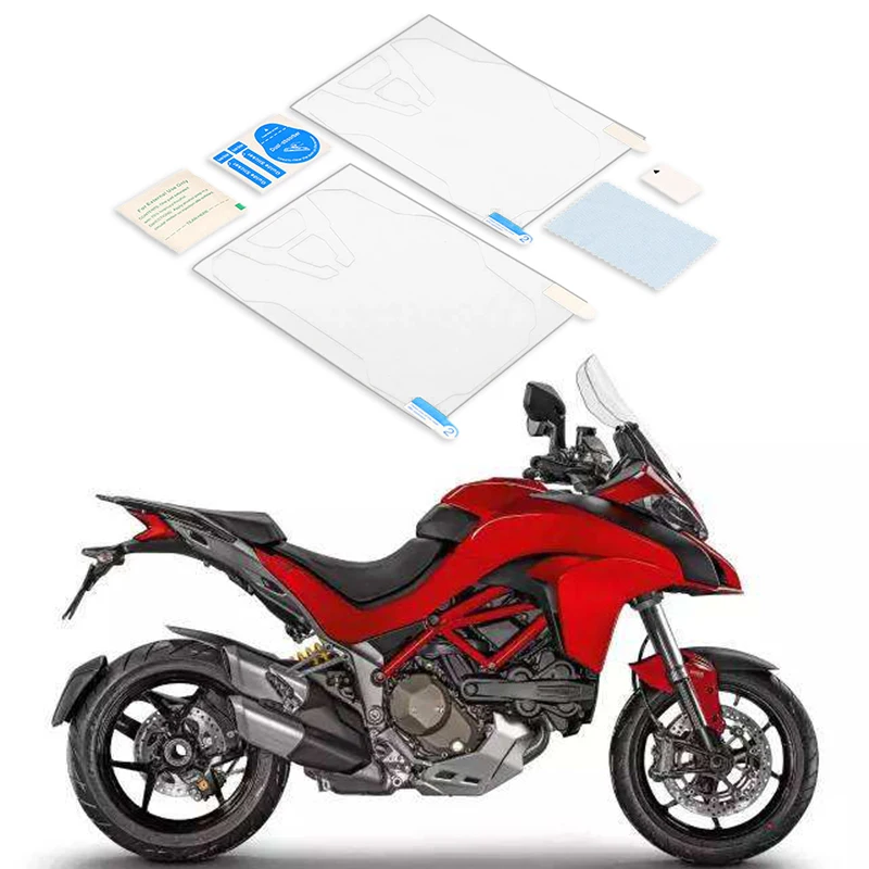 Для DUCATI Multistrada 1200 950 Защитная пленка для экрана мотоцикла Водонепроницаемая