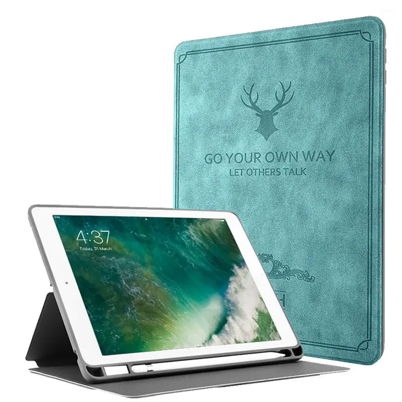 Чехол для iPad Pro 12 9 2017 (с ключом дома) 2015 с держателем карандашей Магнитный чехол ipad