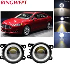 Автомобильные аксессуары BINGWFPT для Ford Mondeo Fusion, H11, светодиодсветодиодный высококачественные противотуманные светильник с ангельским глазом 2013, 2014, 2015, 2016