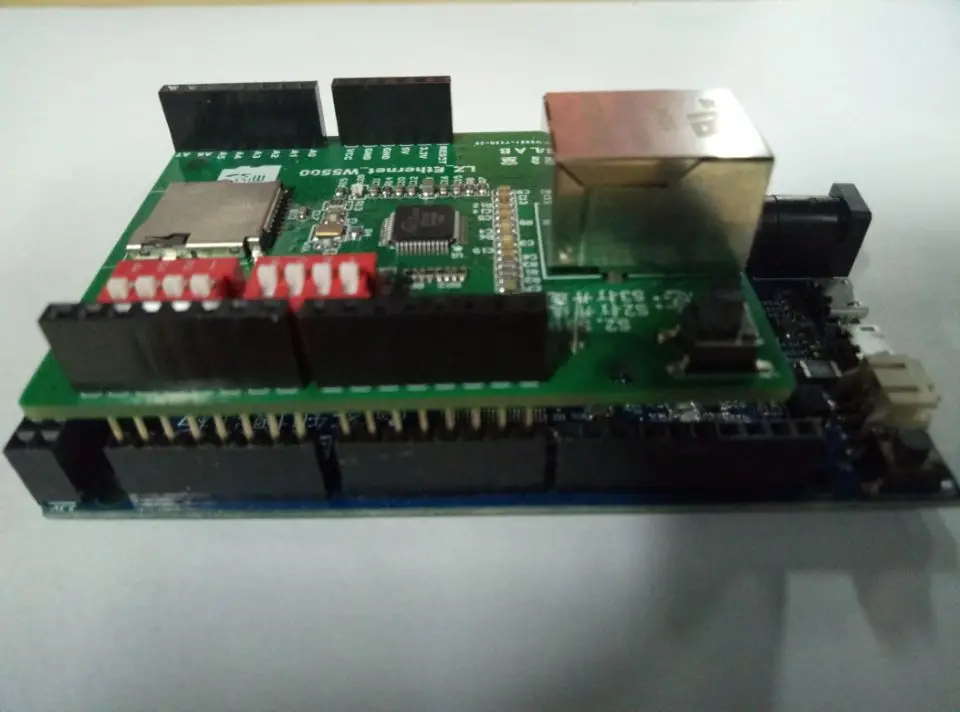 Плата расширения сети W5500|Демонстрационные стенды| |