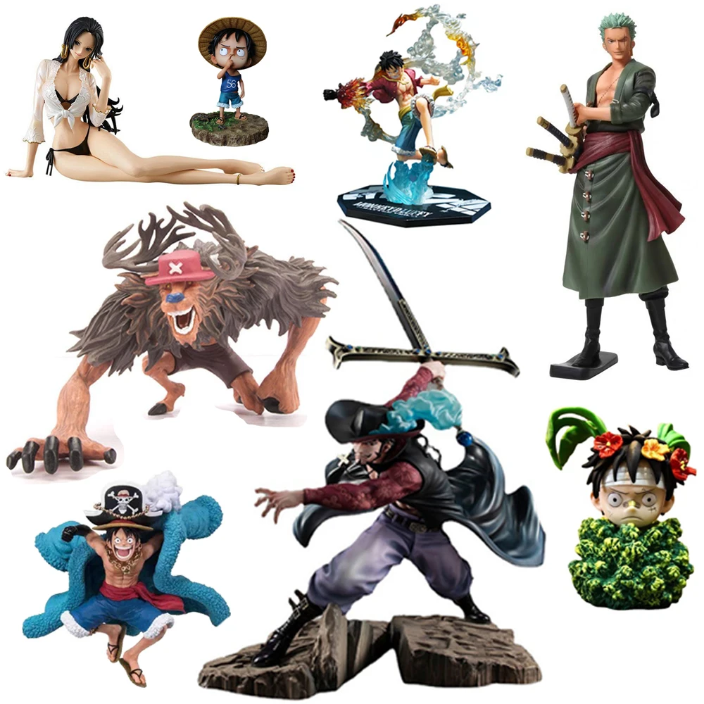 

Фигурка Аниме One Piece, обезьянка D, Луффи, Женская фигурка из ПВХ, Коллекционная модель игрушек, кукла