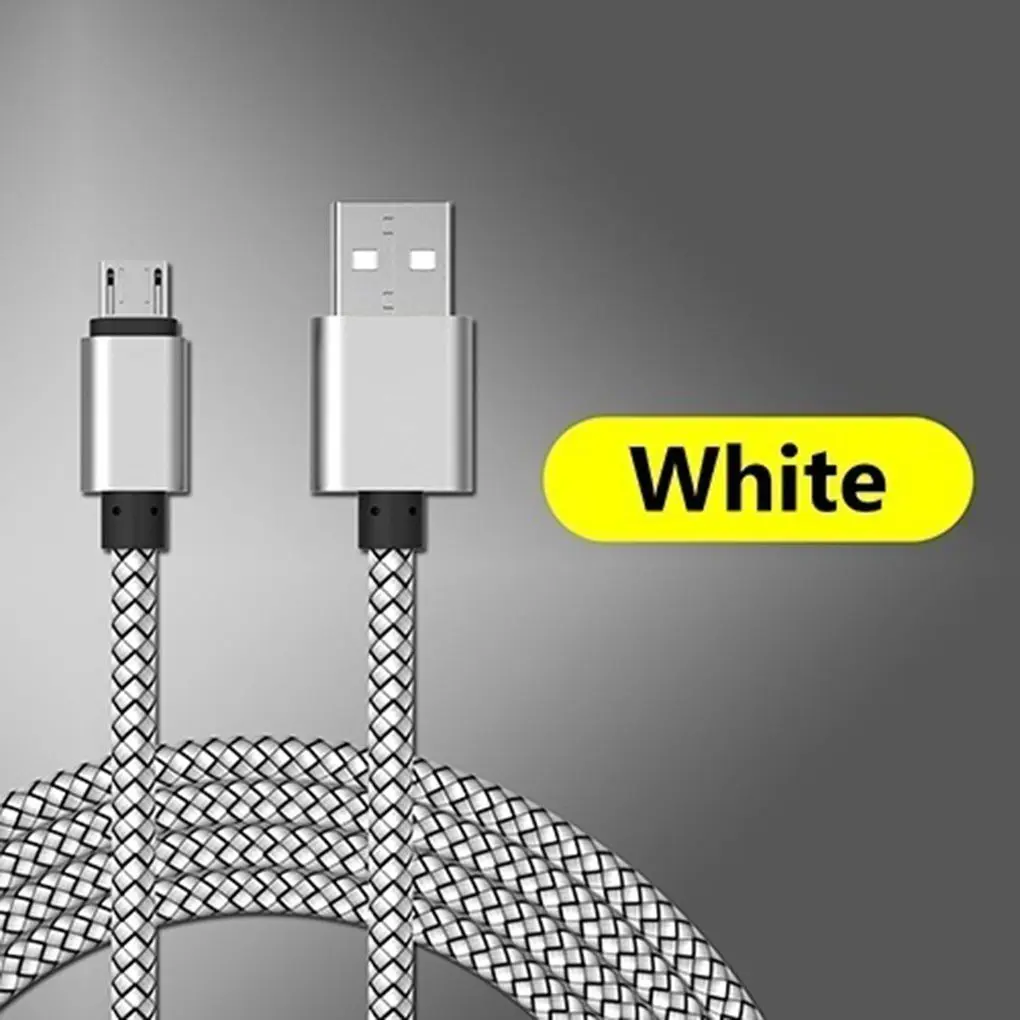 Микро USB кабель 2 4 А быстрая зарядка передачи данных замена для Android iPhone зарядный