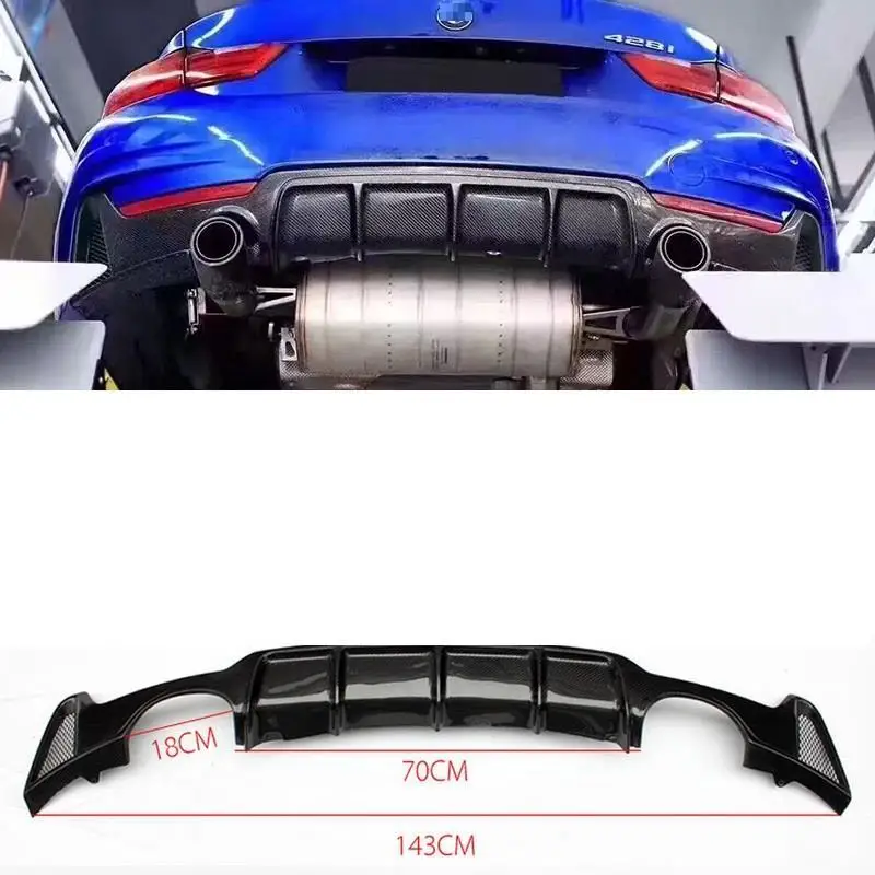 Автомобильные молдинги модификация Авто задний диффузор Tunning передний