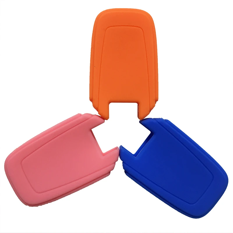 

Silica Gel Case Car Key Cover For Isuzu MU-X Genius Entry Key 2018 2017 MU X 2016 Accessories 2 Button MUX Key Cover Fob Protect