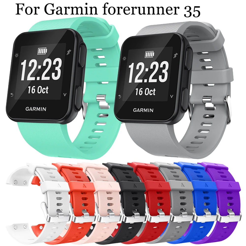 Силиконовые ремешки для часов Forerunner 35 30 сменный ремешок смарт-часов Garmin |