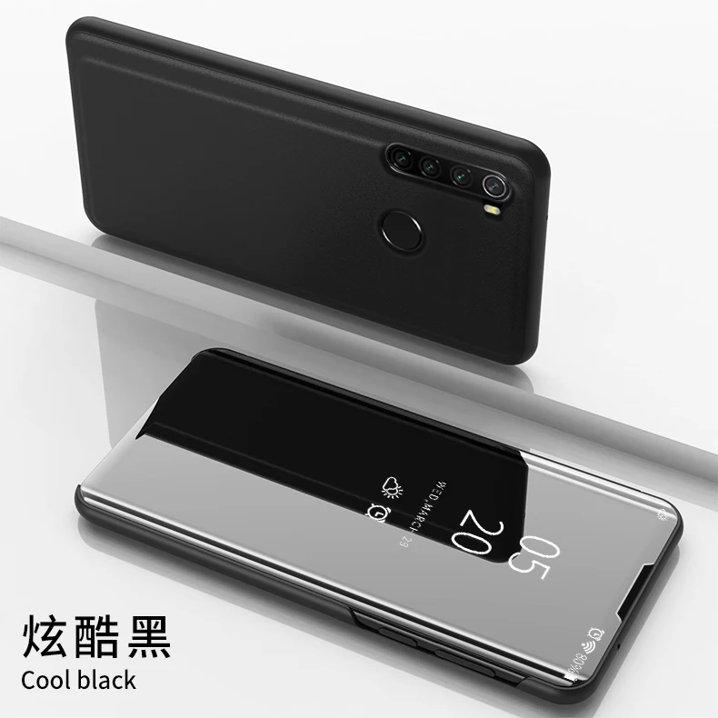 Умный зеркальный флип-чехол для телефона Xiaomi Redmi 8A 7A 5A GO 7 Note 8 Pro Note iPhone 7 6 Plus 5 iPad Pro фотоаппаратов моментальной печати 7S 4X3 k20 Pro 6A 5A Pro S2 Y2 Clear View чехол