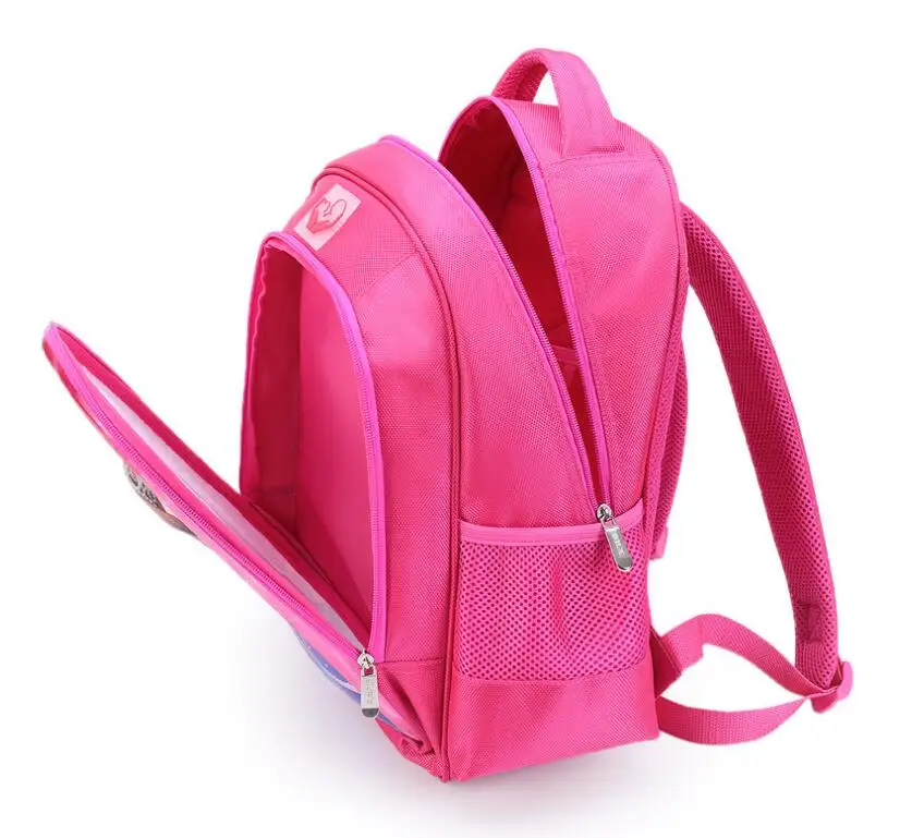 Школьные ранцы для девочек Disney детский ортопедический рюкзак принцессы и Эльзы