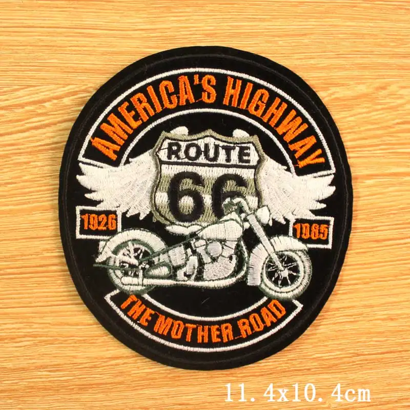 Мотоциклетная нашивка с железной вышивкой для одежды хиппи байкерские вышитые