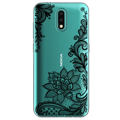 Мягкий ТПУ чехол-бампер с кристальным принтом для Nokia 2 3 силиконовый