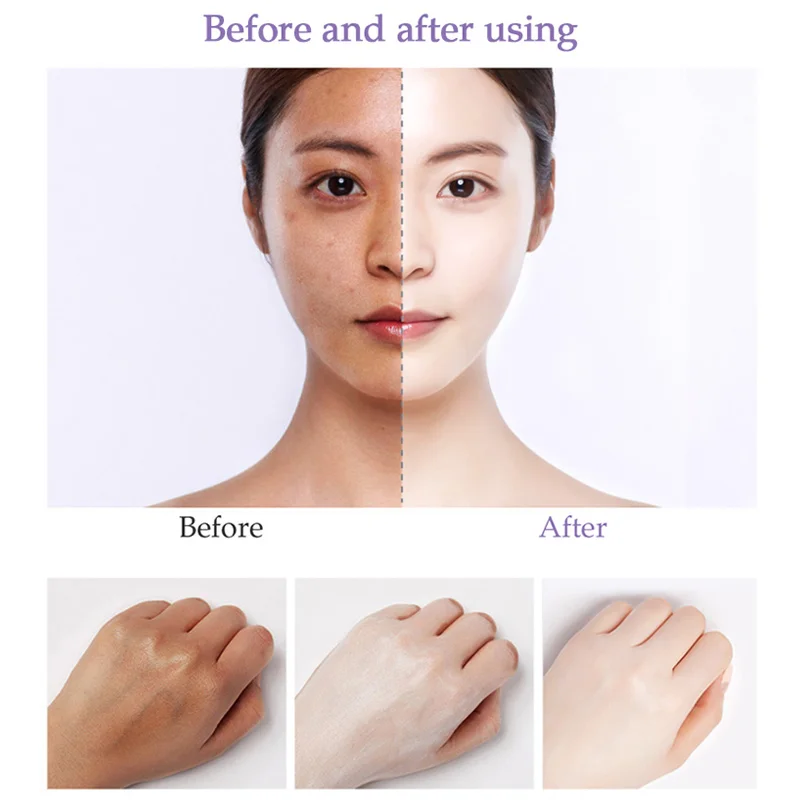 

New 50ML Hyaluronic acid bb cream skin care liquid foundation for Whitening Brightening Hydrating Concealer Dry Skin foundation