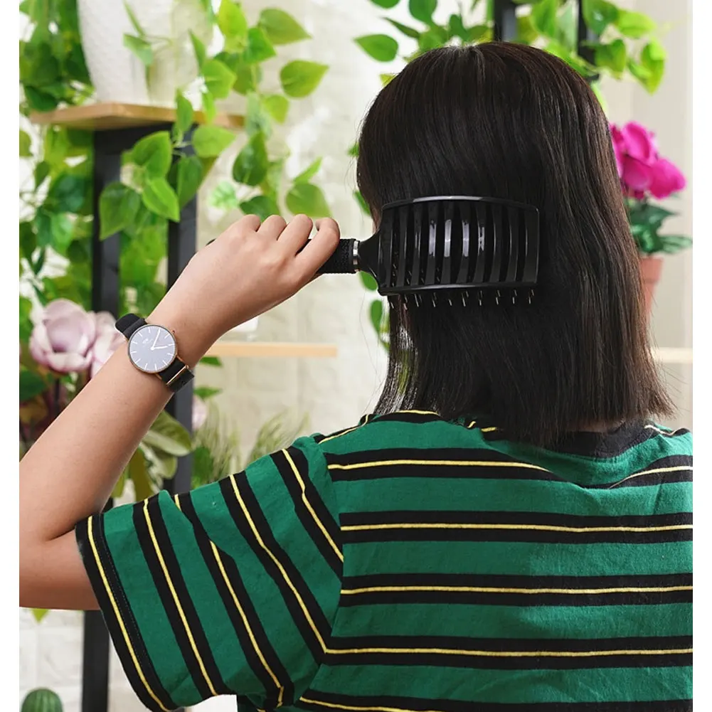 

Hair Brushes Girls Women Hair Scalp Massage Comb Women Wet Curly Detangle Hair Brush For Salon Hairdressing Hair Styling Tool
