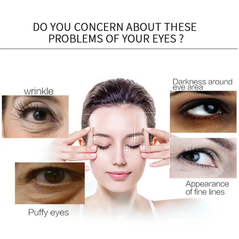 

1 Pair Crystal Collagen Gold Eye Mask Anti-Aging Dark Beauty Cosmetics Beauty Skin Acne For Eye Eye Patches Care Mask Circl V3T8