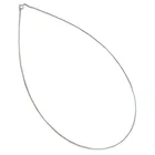 SA SILVERAGE S925 Серебряная цепочка мягким воротником модное ожерелье для женщин ювелирные изделия цепочка с кулоном стерлингового серебра 925