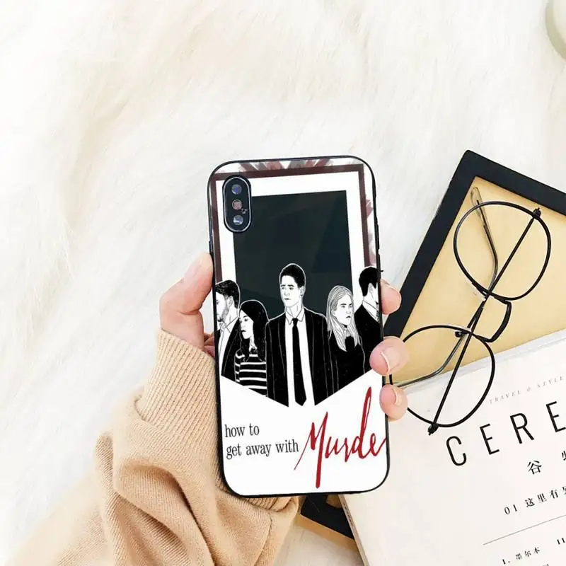 

How to Get Away with Murder Phone Case For iPhone 11 8 7 6 6S Plus X XS MAX 5 5S se 2020 11 12pro max iphone xr case