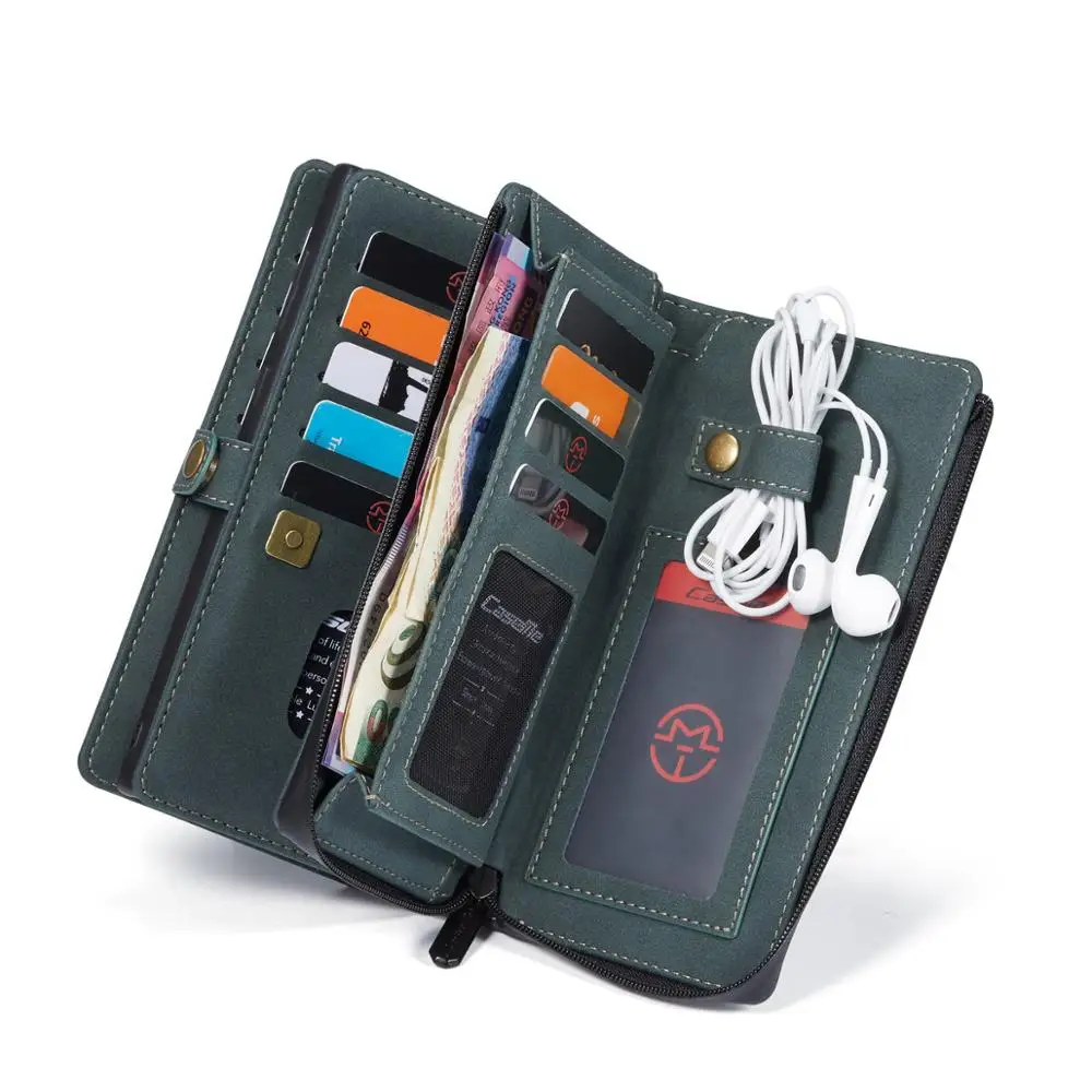 

Retro Flip Leather Zipper Wallet Case For Samsung Galaxy Note 20 Ultra 10+ S20 Ultra S20+ A51 A71 4G Card holder Bag Cover Coque