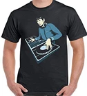 Новейшая модная мужская футболка с коротким рукавом Dj Spock, модные мужские футболки с круглым вырезом, панковские Топы