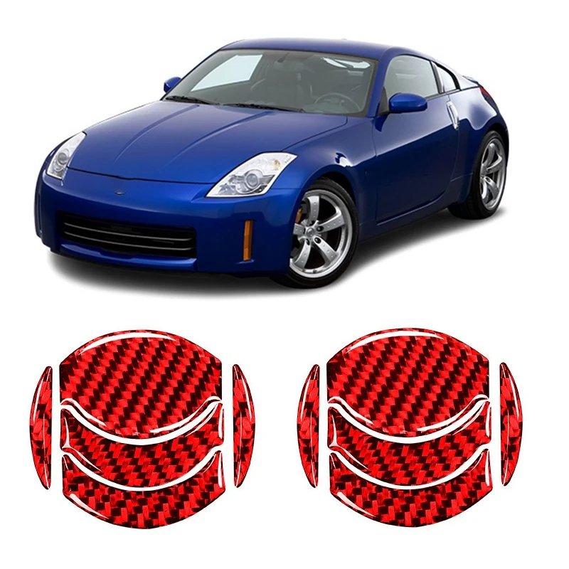 Наклейка из углеродного волокна для Nissan 350Z 2006-2009 крышки вентиляционных отверстий