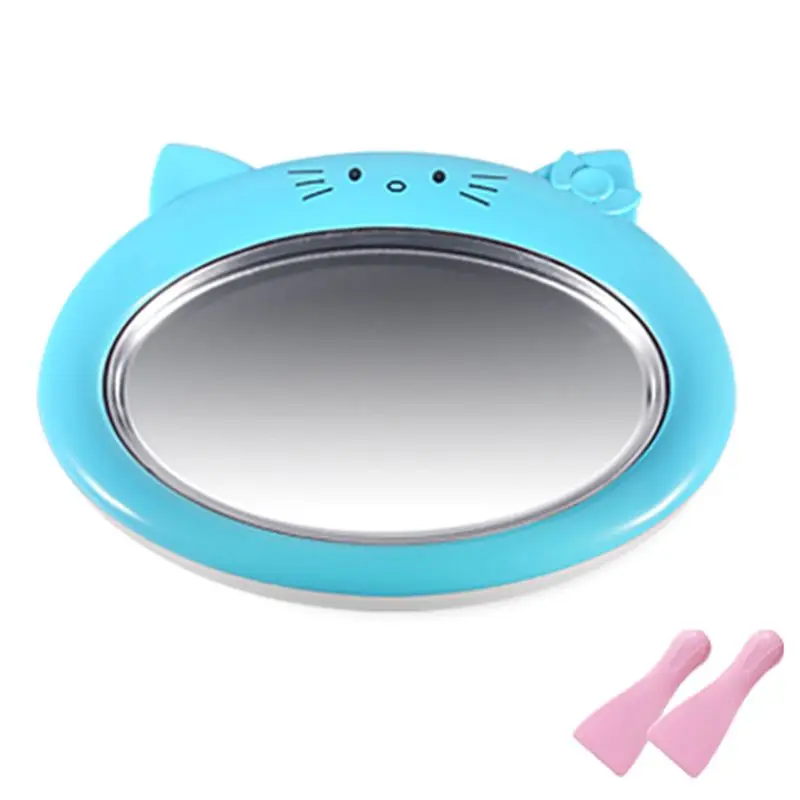 Мультяшная мини машина для мороженого жарки йогурта летняя холодного роликовая