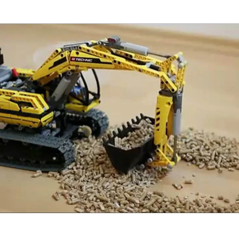Lepining DHL 20007 Technic машинная серия 8043 экскаватор Модель Строительный комплект блоки