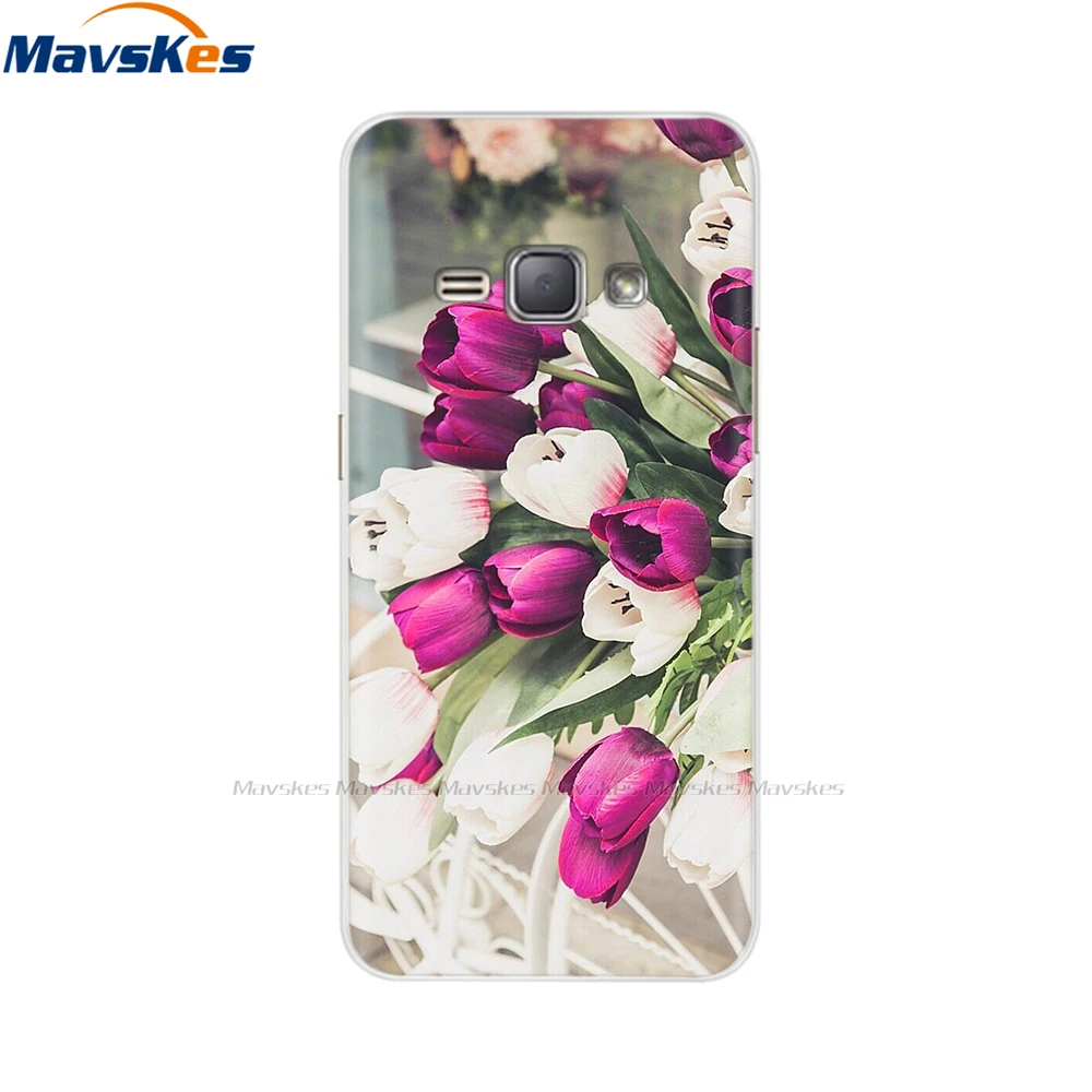 7 Чехол для samsung Galaxy J1 Чехол Мягкий ТПУ силиконовый чехол для Funda samsung J1 6 J120 J120F J120H J120F/ds чехол для телефона s - Цвет: 7
