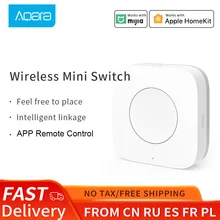 Xiaomi Aqara Smart Sensor Wireless Mini Switch One key Remote Control ZigBee Light Button Home Security Mihome Homekit With Hub