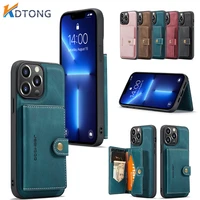 solid color card package leather case for iphone 13 12 mini 11 pro xs max se 2020 8 7 plus shockproof wallet card slot cover