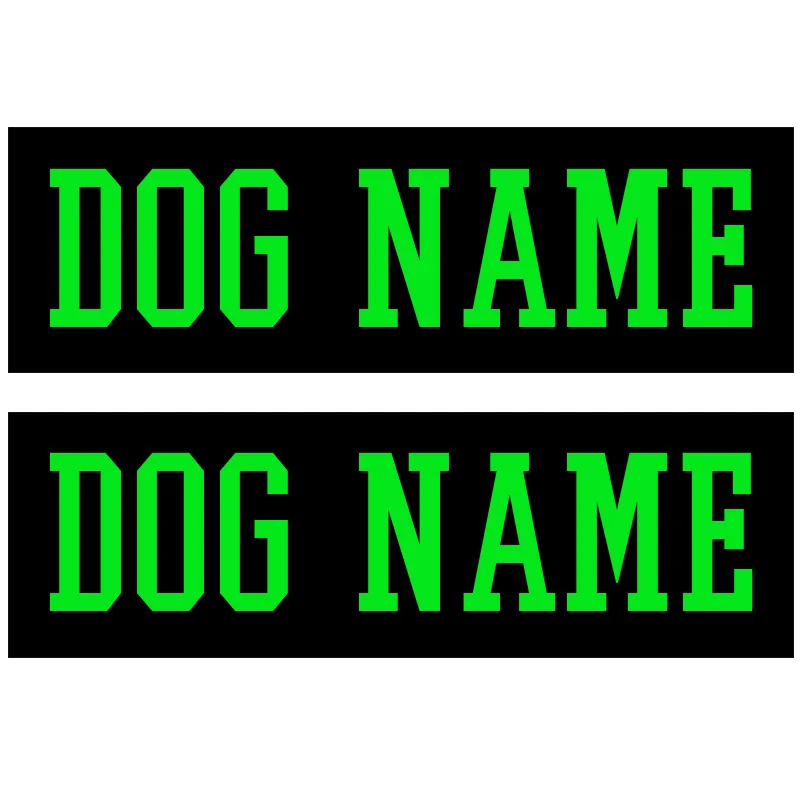 Специфический шрифт на заказ этикетки имя собаки номер телефона красочные