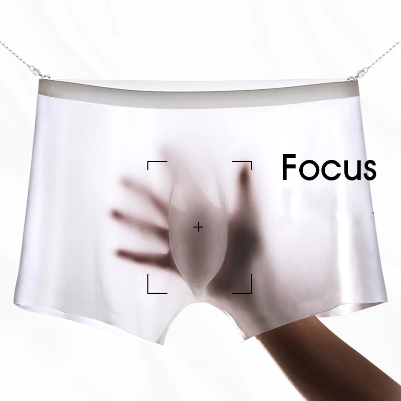 Мужское нижнее белье Горячая Распродажа летнее ледяное прозрачное сексуальное