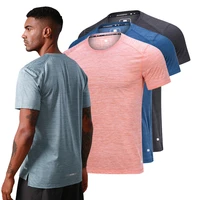 quick drying mens t shirt short sleeve running shirt fitness sport training shirt gym clothing jogging tops breathable t shirts