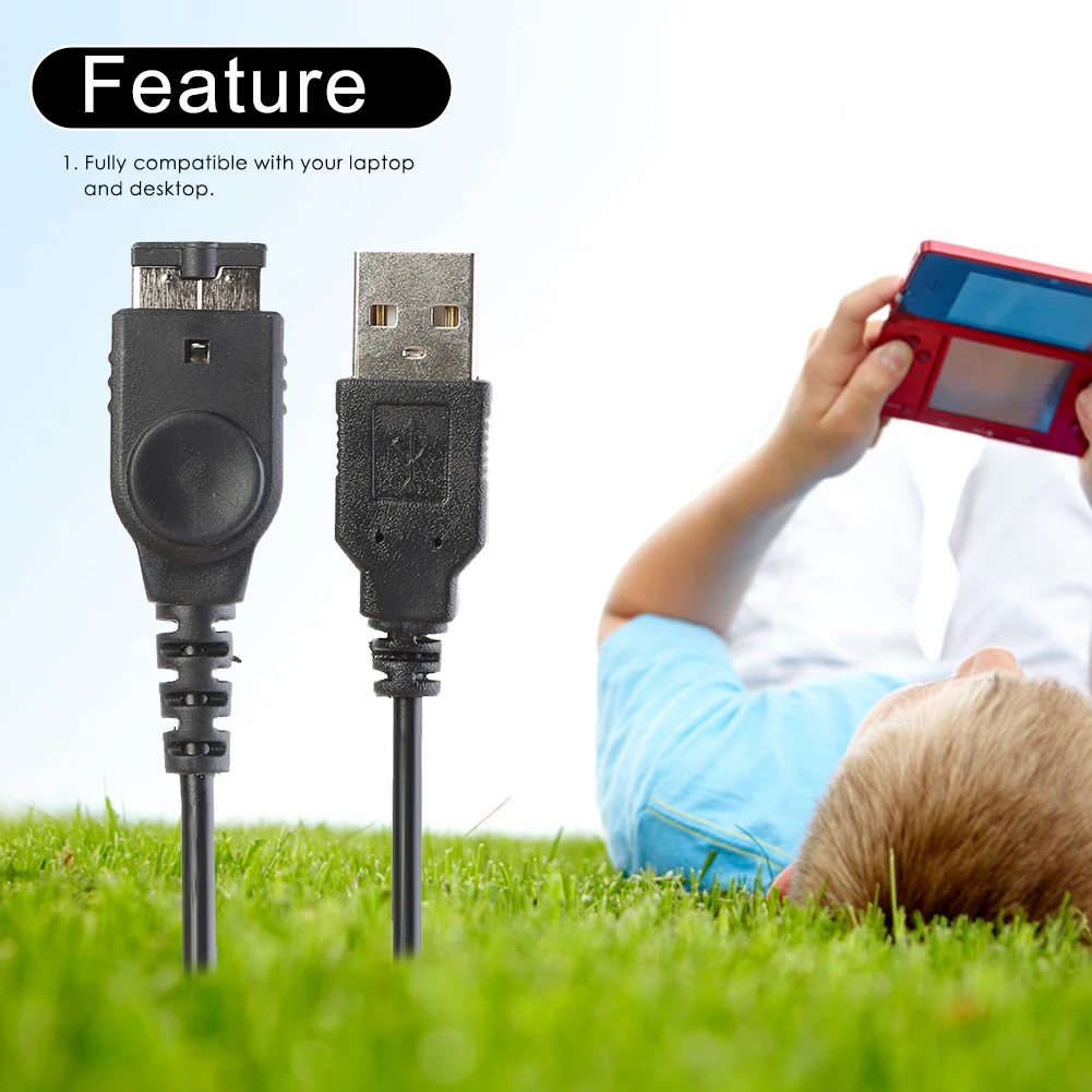 Фото Портативный зарядный USB-кабель провод питания высокого качества игровые