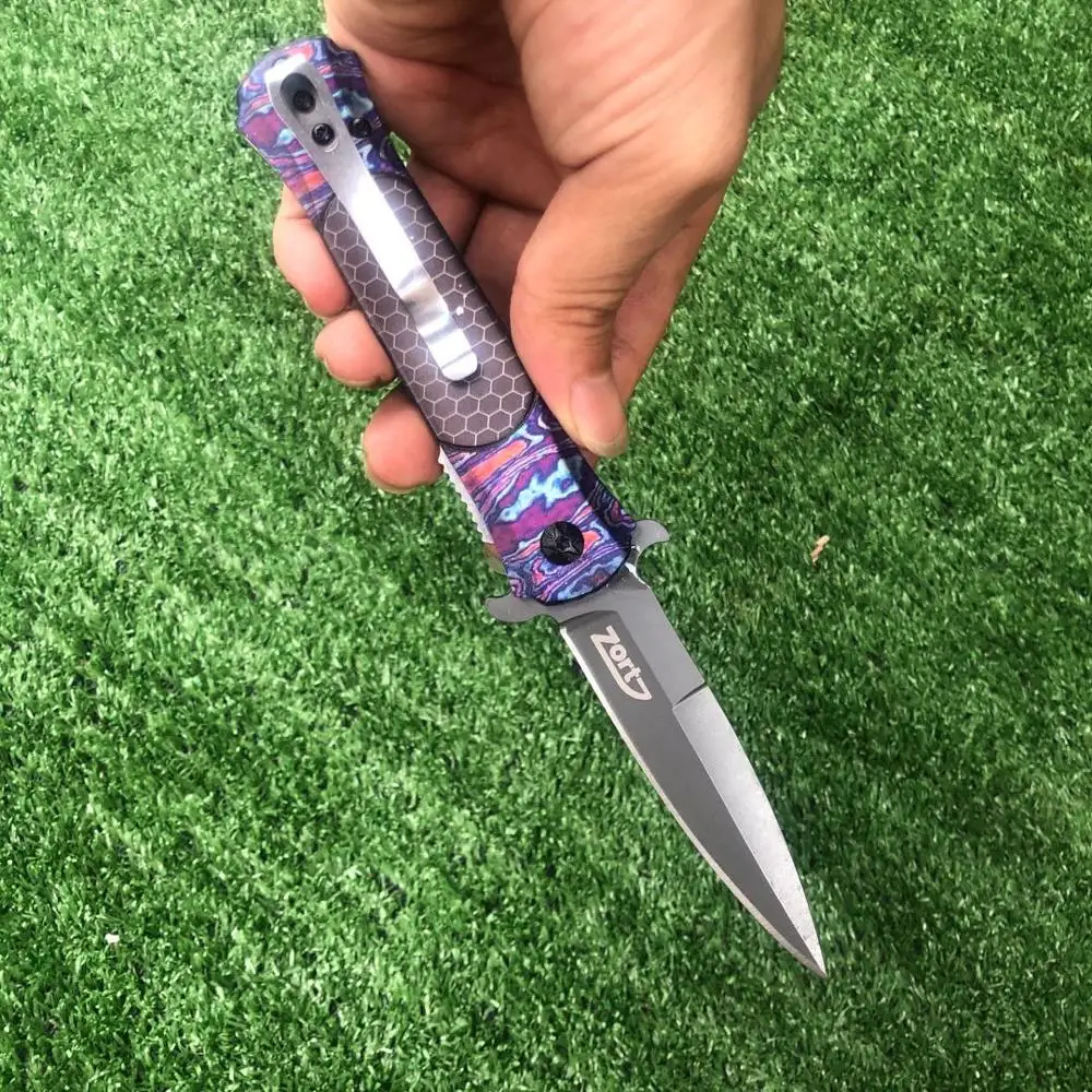 Мини-Спиннер радужного цвета нож для фруктов кемпинга маленький складной