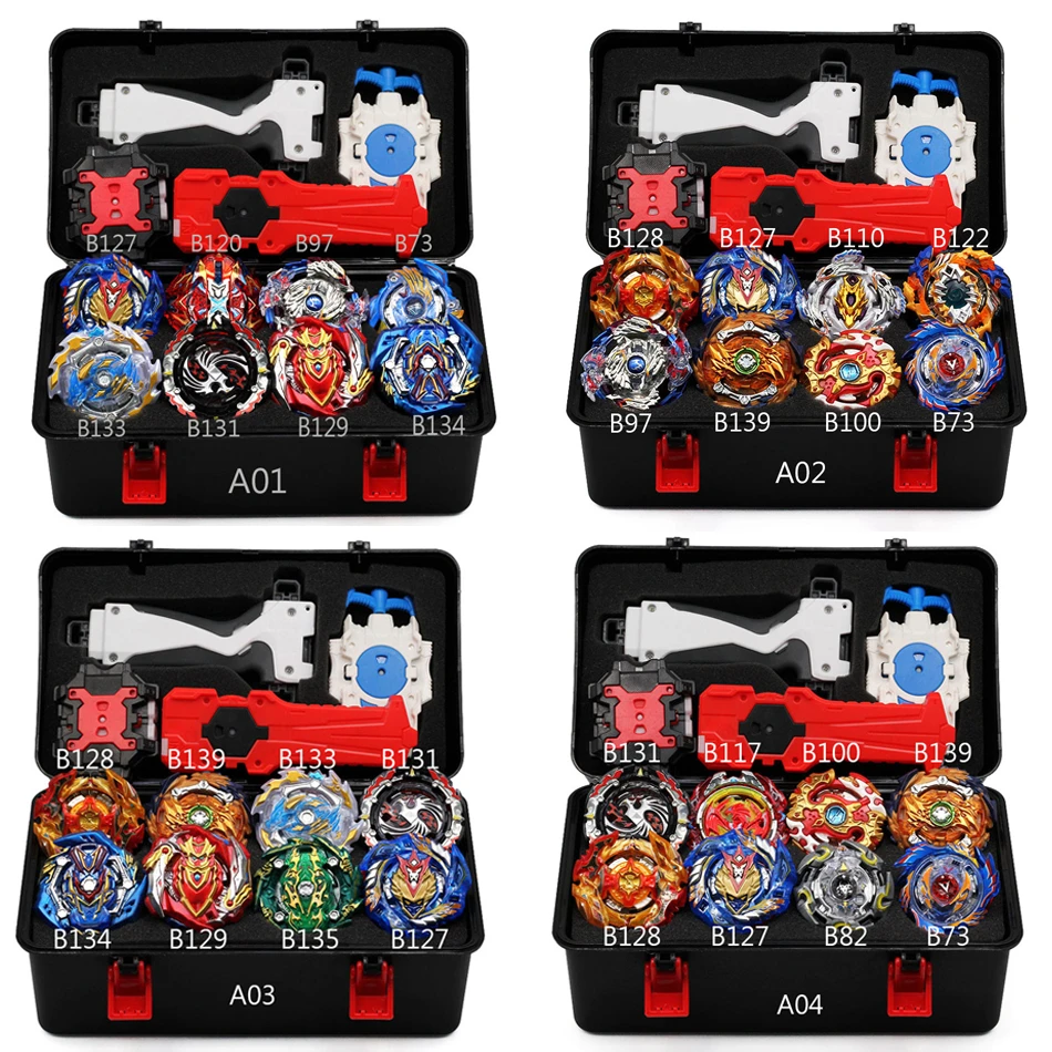 Beyblade Burst игрушка B150 B149 B148 металлический Funsion Bayblade набор коробка для хранения с ручкой пусковая пластиковая коробка игрушки для детей подарок