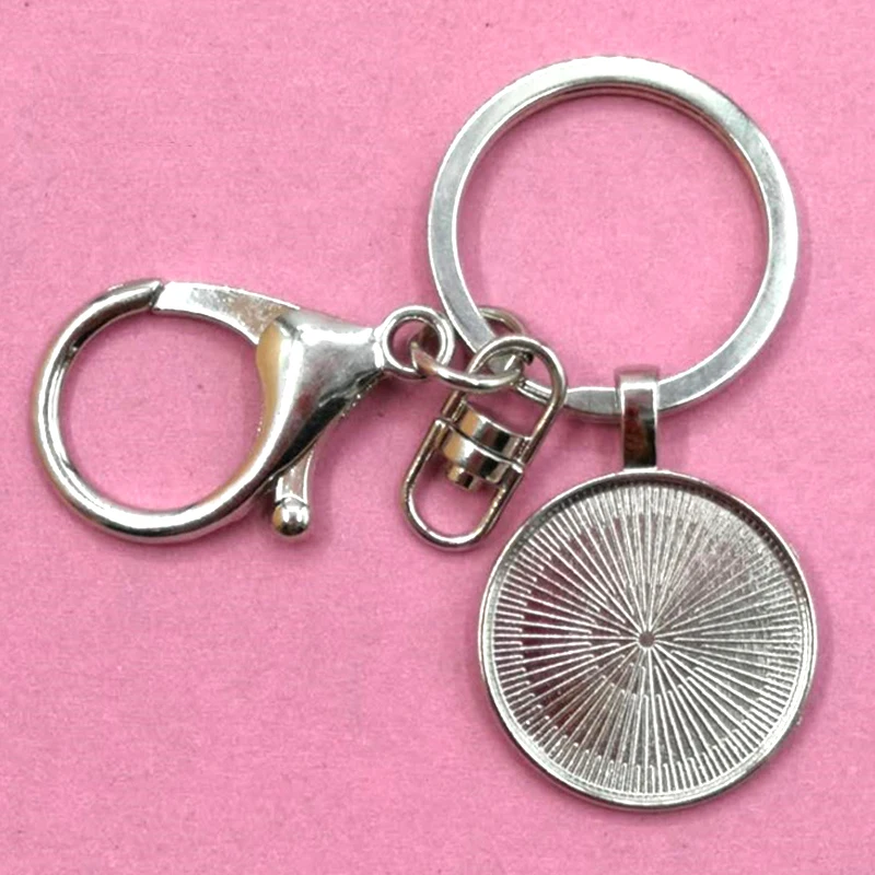 Брелок с изображением лисы стеклянный выпуклый брелок милой ювелирное изделие