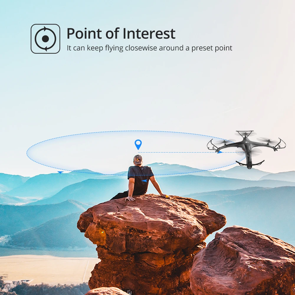 DEERC DE24 5G gps RC Дрон с камерой 1080p FHD 300M WIFi FPV 120 ° широкоугольный Tapfly gps Follow Me RC Квадрокоптер