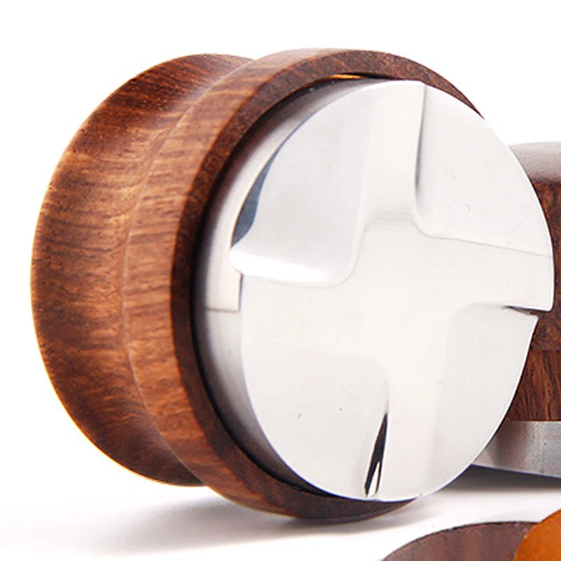 Распределитель кофе выравниватель инструмент НОВЫЙ палисандр Регулируемый 58 35