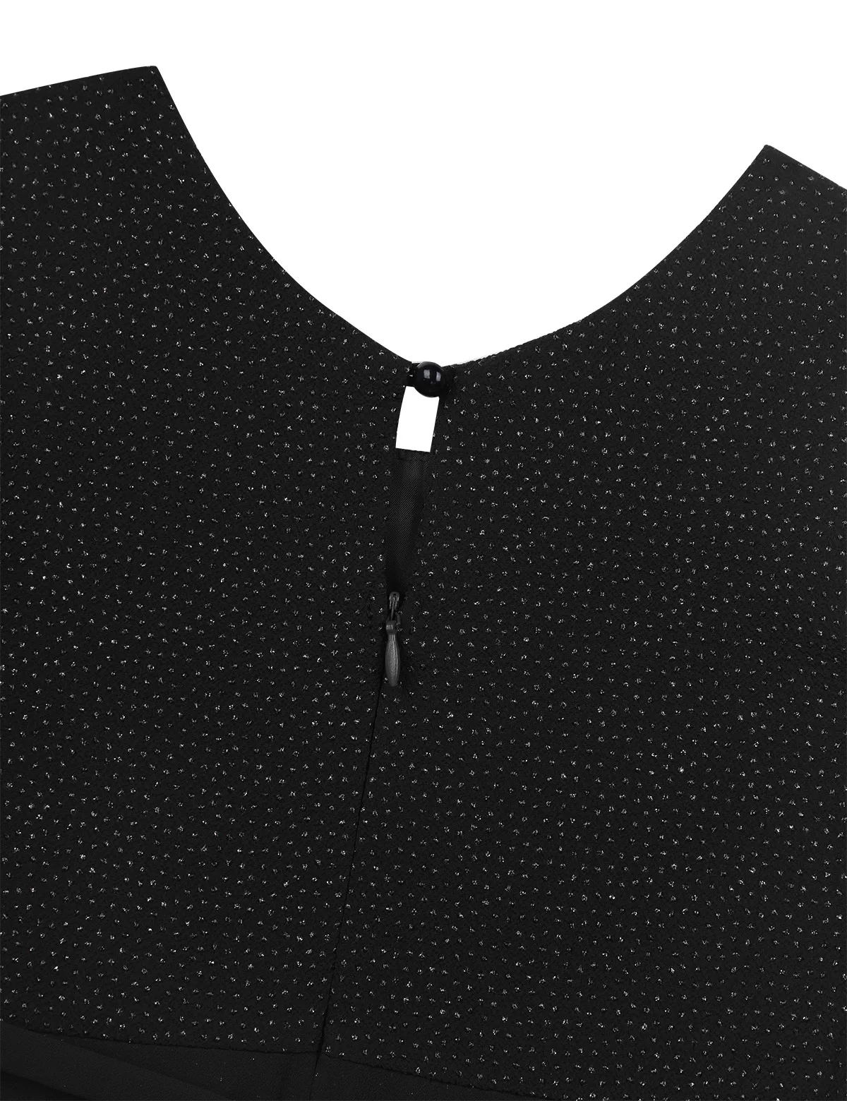 Детское платье из тюля с цветочным рисунком Блестящее без рукавов высокой талией