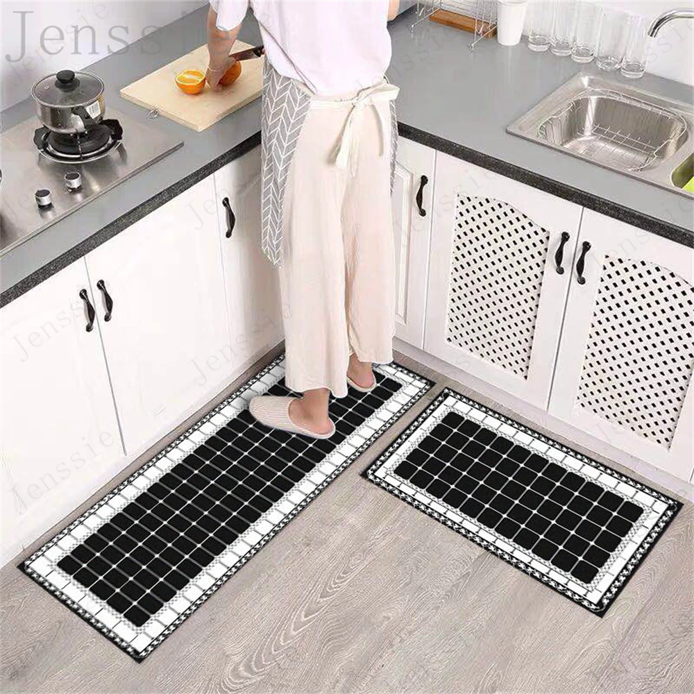 

Long Kitchen Mat Anti-Slip Modern Area Rugs Living Room Balcony Bathroom Printed Cheaper Carpet Doormat Hallway Cartoon Bath Mat