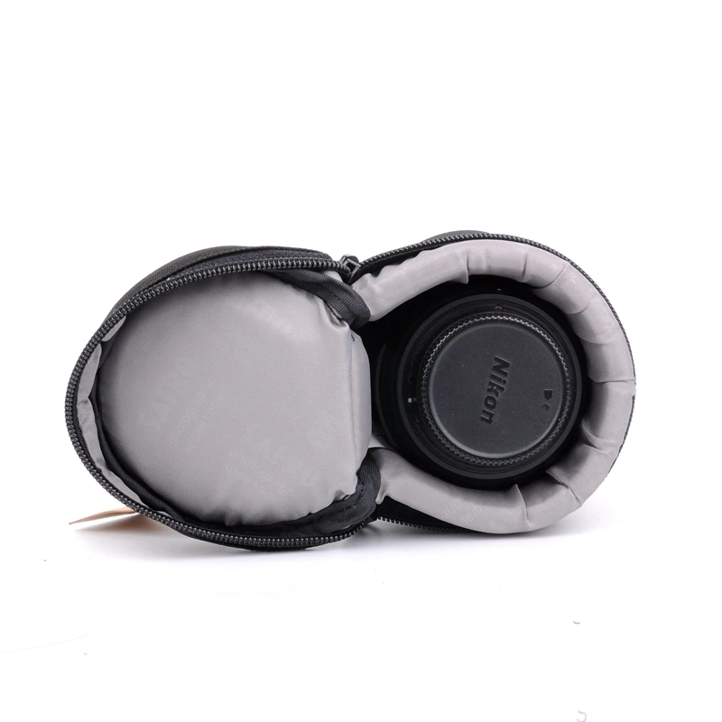 Чехол для объектива камеры 7 5x9 см сумка 18 55 мм 50 f/1 8 35 Canon Nikon|Сумки