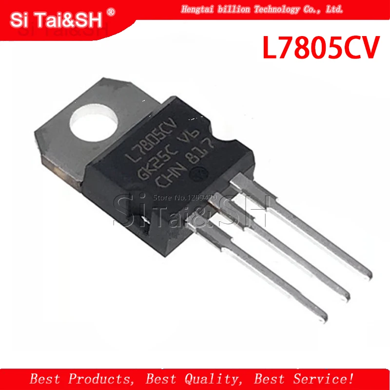 10 шт./лот Новый регулятор напряжения L7805CV TO-220 L7805 7805 5 в положительного S |