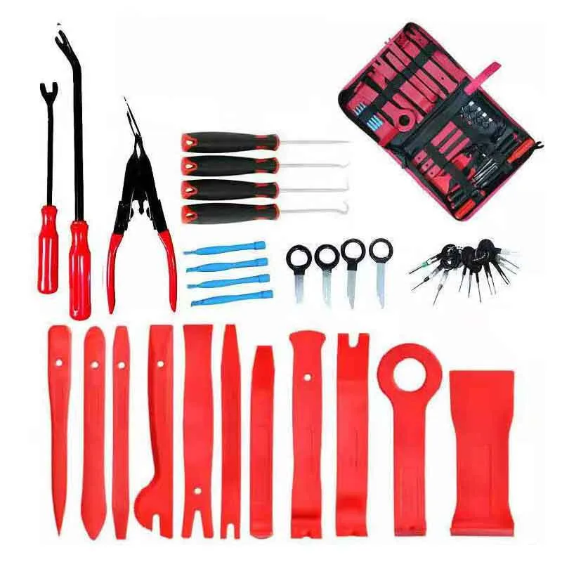 

Onnfang Auto Interior Pry Disassembly Tool Door Clip Panel Trim Dashboard Removal Tool Opening Car Repair Tool Set Hand Tool Kit