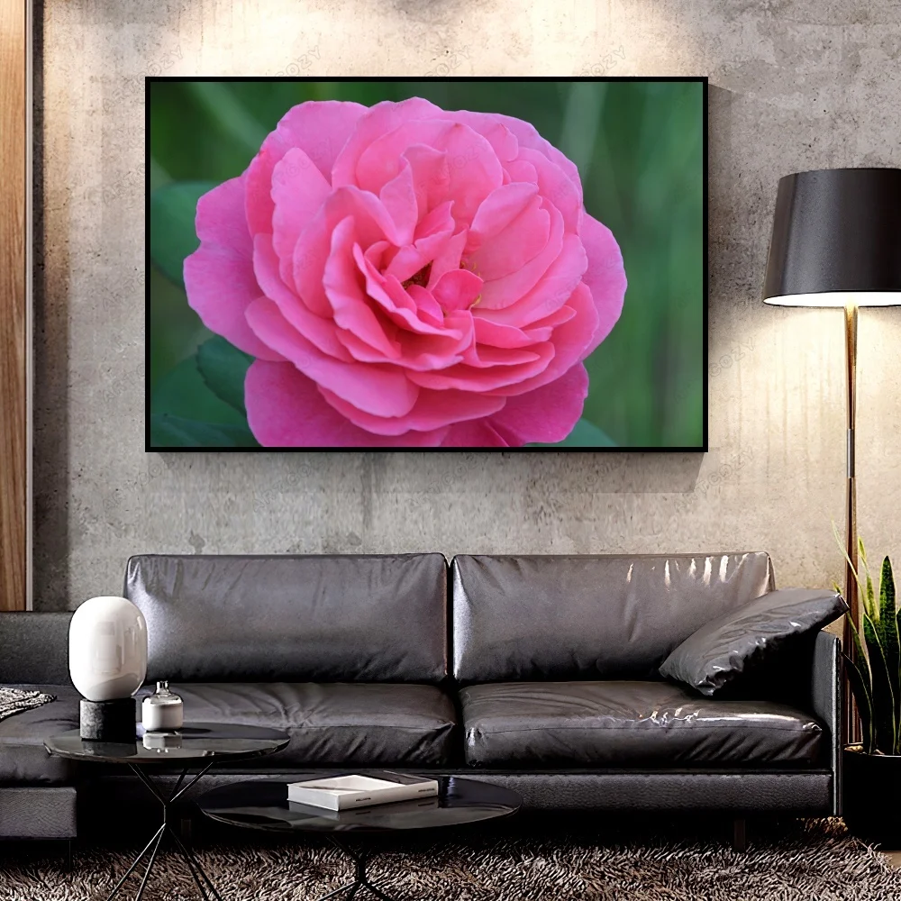 

Artcozy Oil Canvas Painting rose_bud_pink_petals For Home Decoration Wall Art